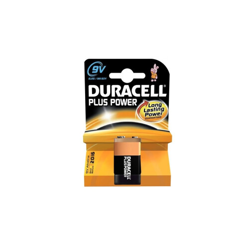 Duracell Duracell Plus Power 9v Pk1 019256
