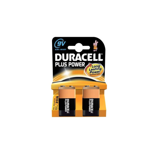 Duracell Duracell Plus Power 9v B2 019287