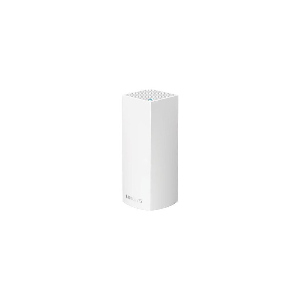 Linksys WHW0301-UK Velop Tri-Band AC2200 Whole Home Wi-Fi Mesh System, Router Replacement for Home Network, Works with Amazon Alexa - White, Pack of 1