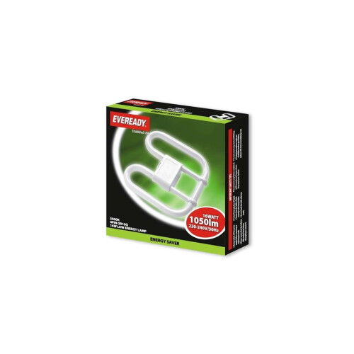 Eveready Eveready 2d Lamp 240v 16w 4pin 3500k