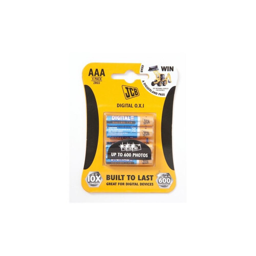 JCB JCB Jcb AAA Digital Alk 4 Pk