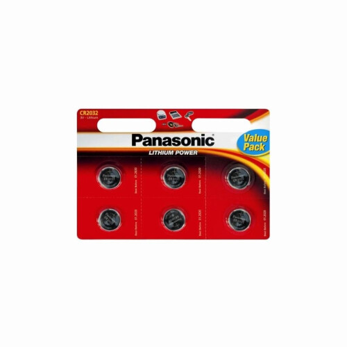 Panasonic Panasonic Cr2032 Pk6