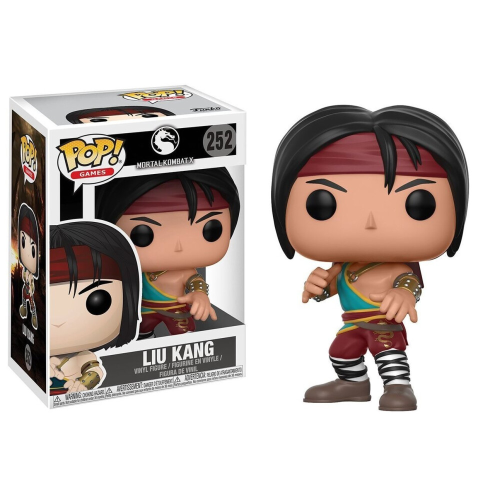 Funko Pop Games: Mortal Kombat Liu Kang Collectible Vinyl Figure