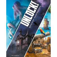 Unlock 2 Mystery Adventures Board Card Game By Space Cowboys