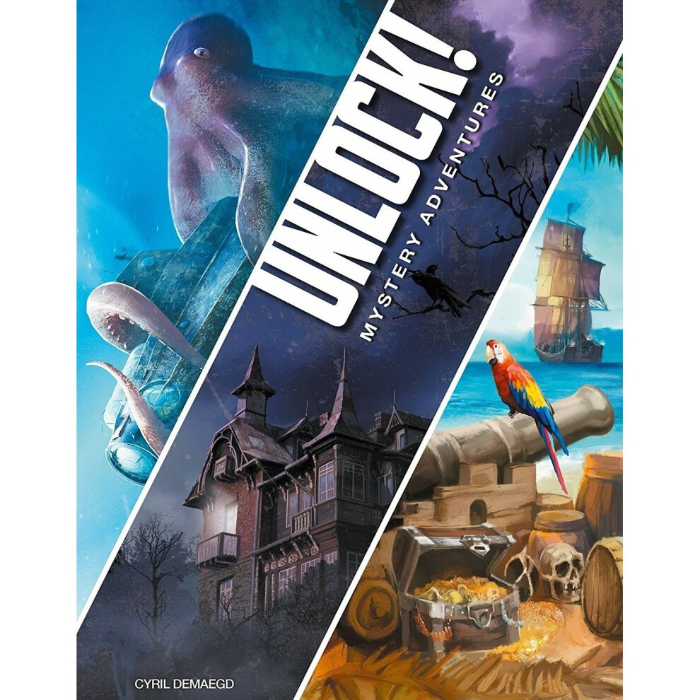 Photos - Board Game Space Cowboys Unlock 2 Mystery Adventures Board Card Game By  ASMSCUNLOCK02EN 
