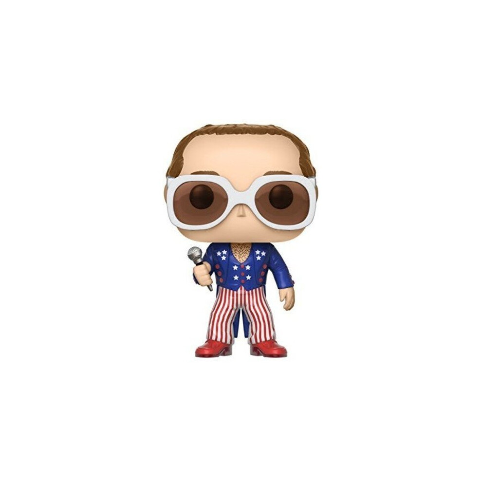 Funko POP! Rocks Elton John (Red, White & Blue) - Vinyl Figure