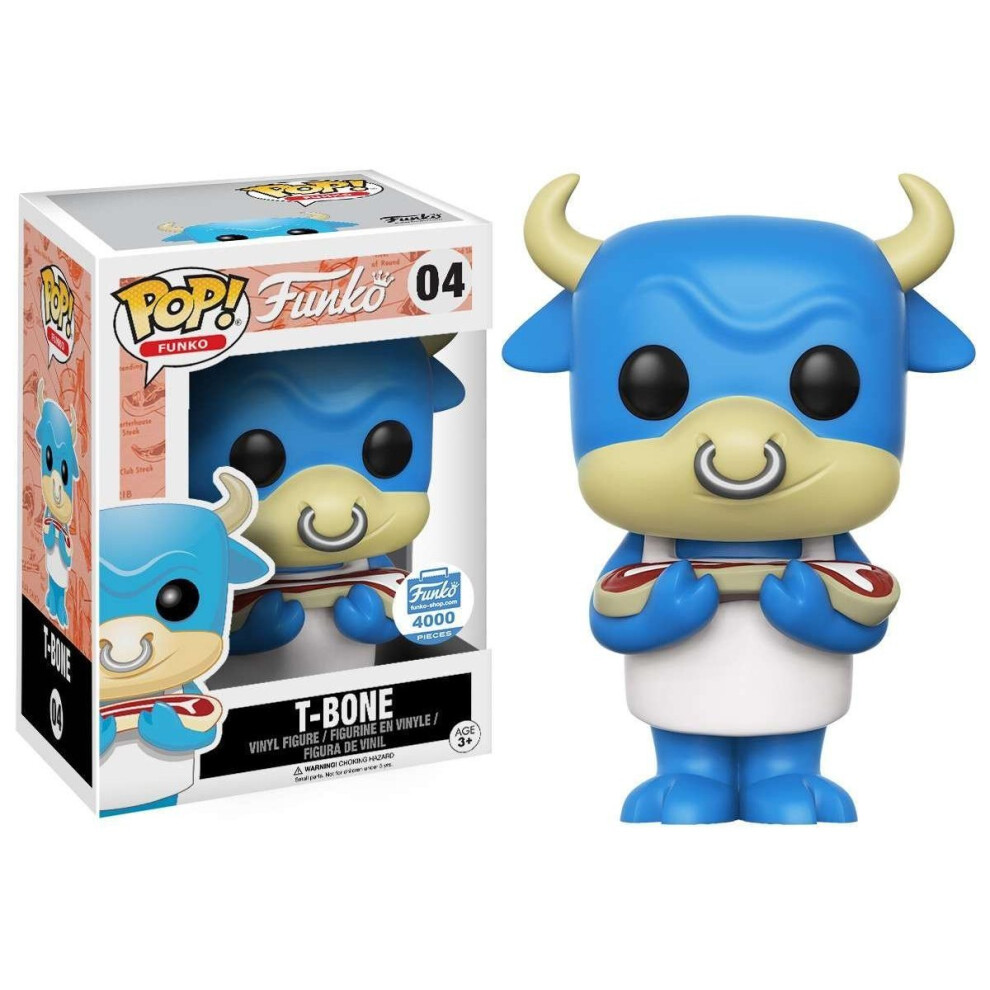 Funko T-Bone Pop Vinyl Exclusieve Winkel 4000 Blauw-image