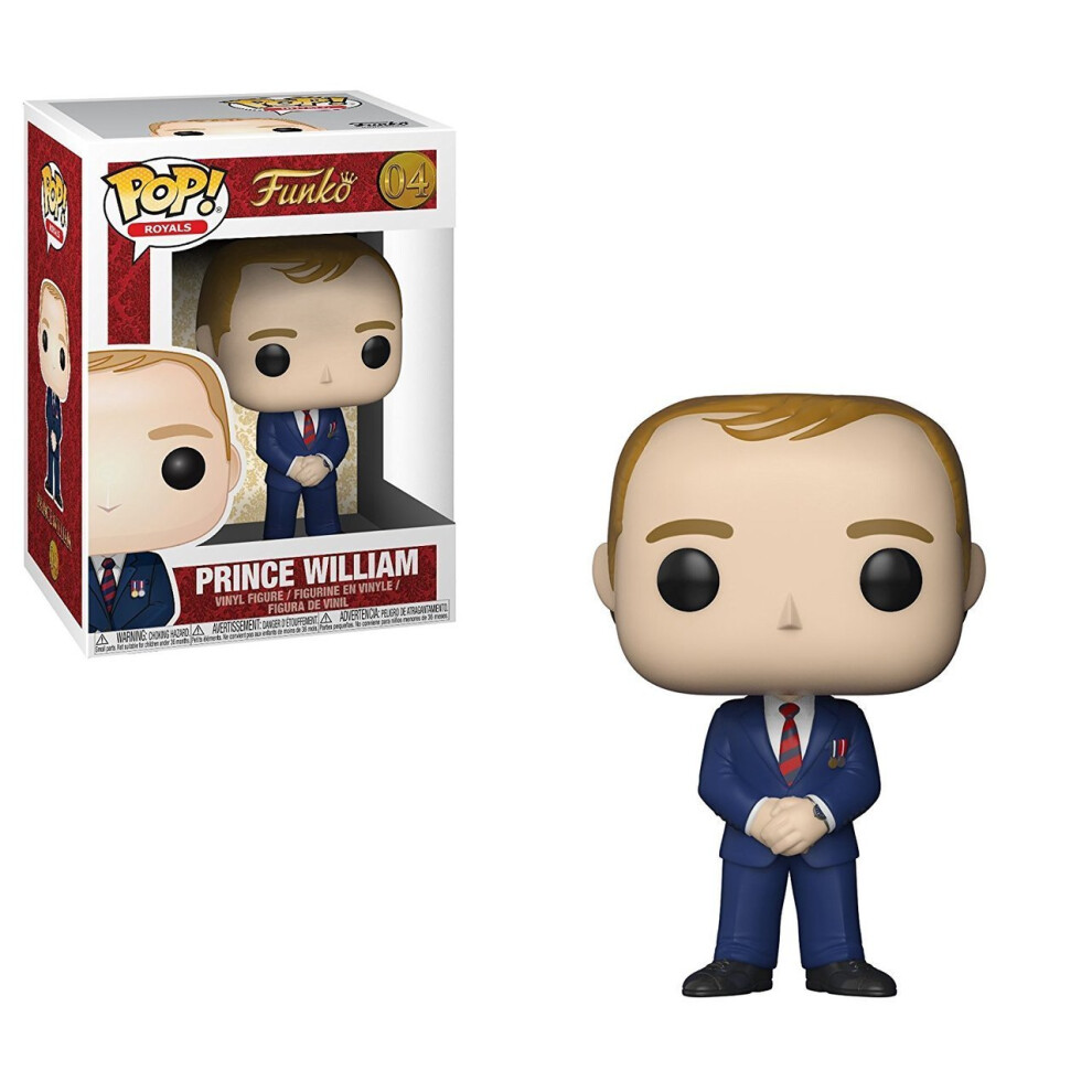 Funko Pop Royal Family Prince William Vinyl Figure