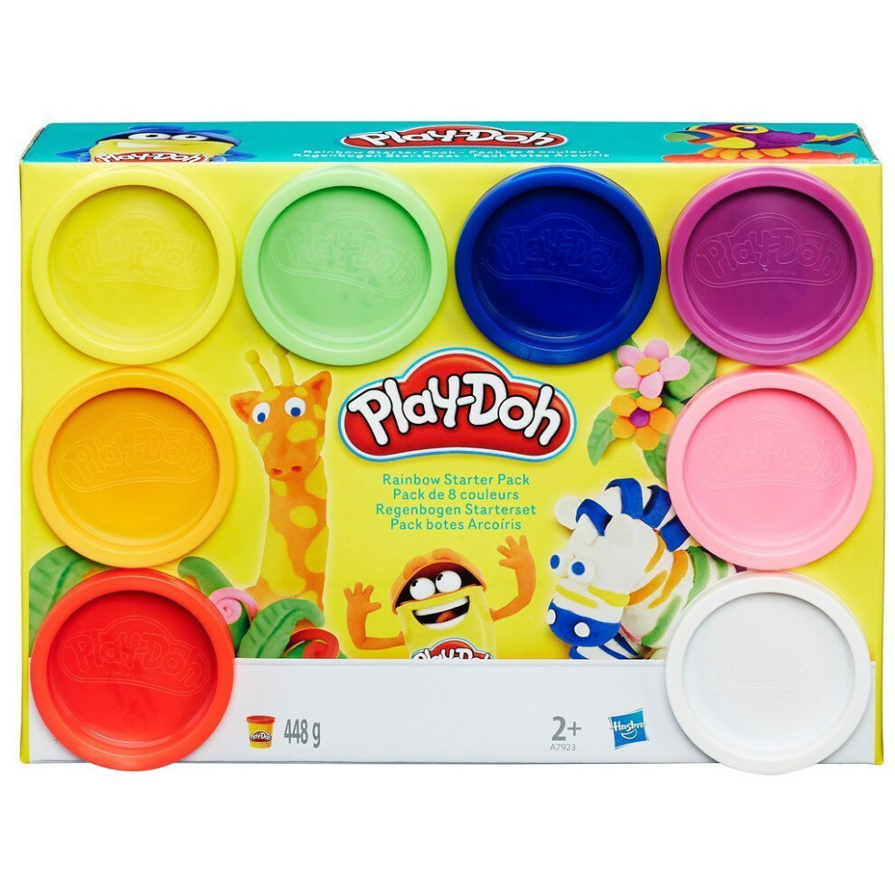 Play-doh - Rainbow Starter Pack - 8 Pack