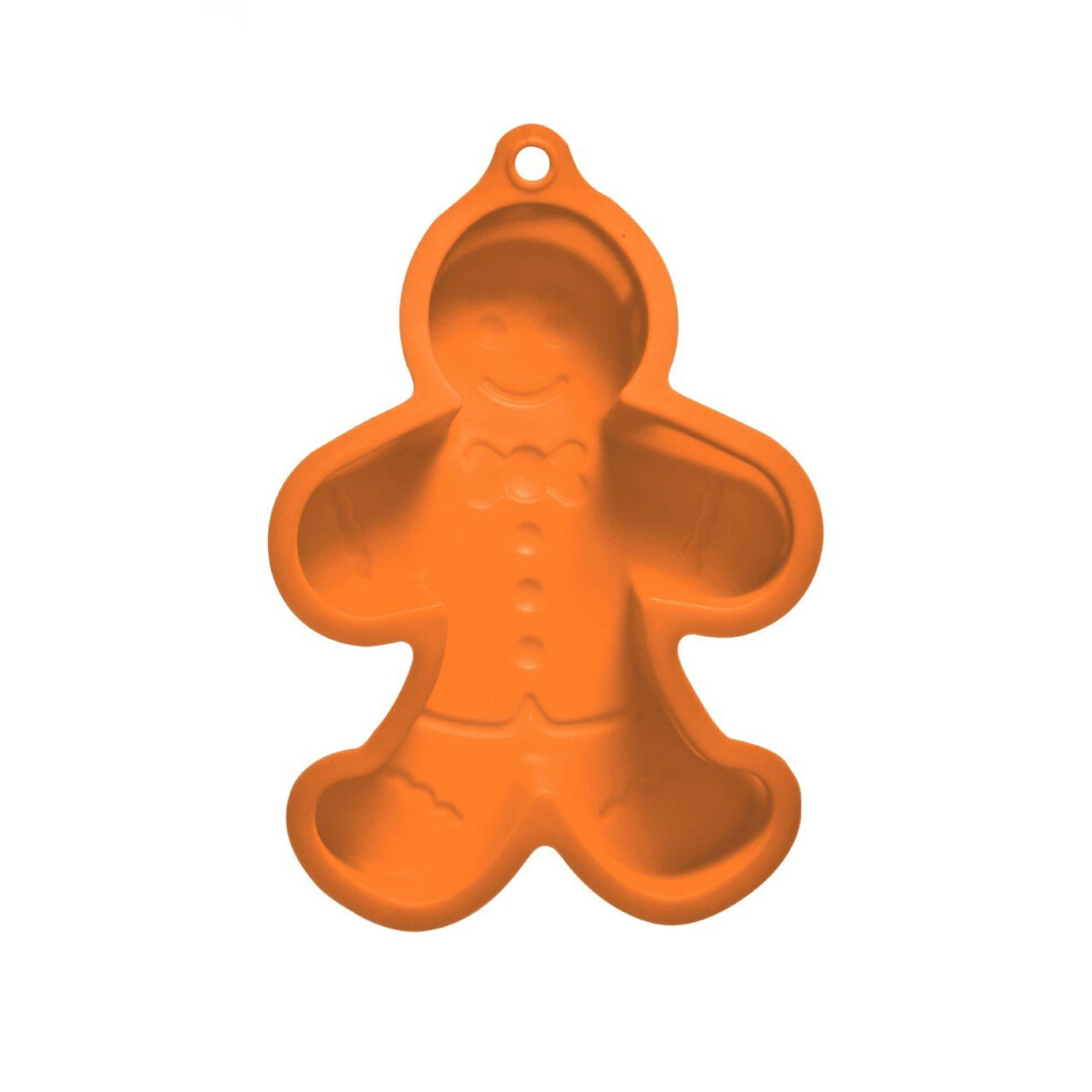 Premier Housewares Gingerbread Man Cake Mould - Orange