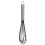 Premier Housewares Silicone Whisk with Stainless Steel Handle - Black 1