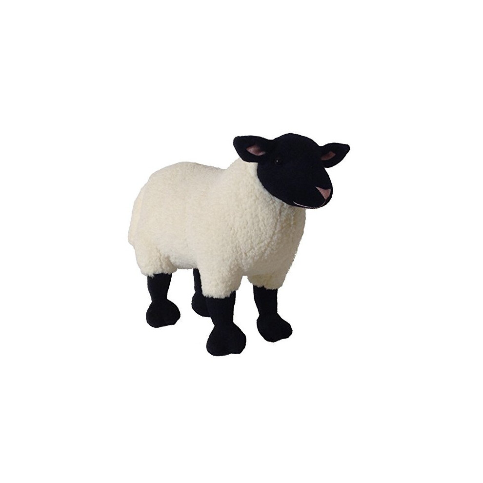 ADORE 14" Standing Marshmallow the Suffolk Sheep Plush Stuffed Animal Toy