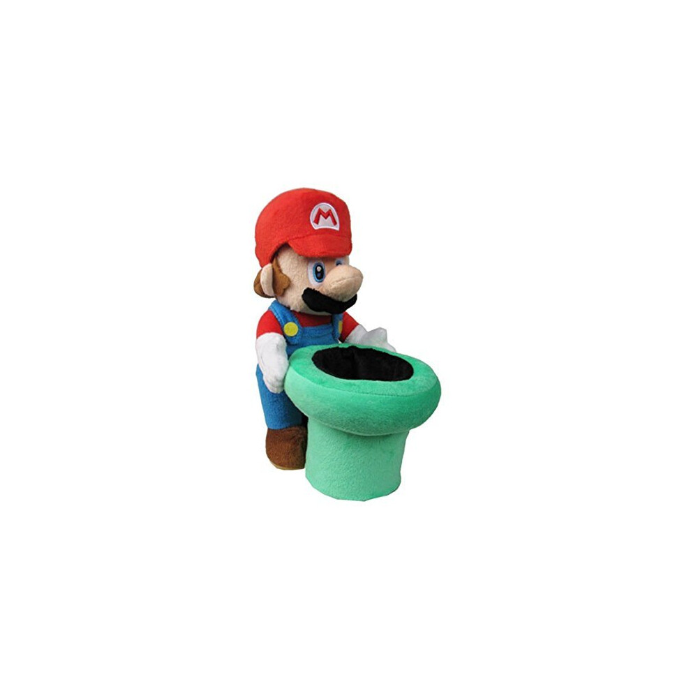 Photos - Other Toys Little Buddy Mario Warp Pipe Plush, 9"