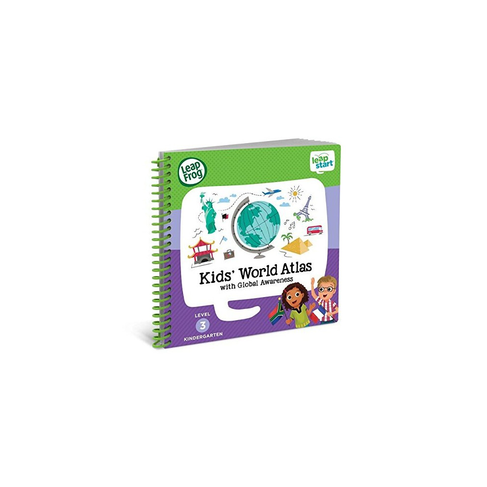 LeapFrog LeapStart Kindergarten Activity Book: Kids' World Atlas and Global Awareness