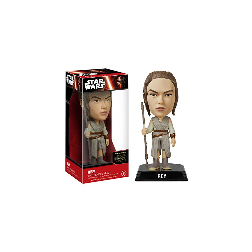 Star Wars Star Wars: Episode Vii - The Force Awakens Rey Bobble Head