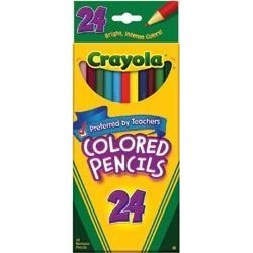 Crayola Crayola frgpenna 24 counts vardera (paket med 2)