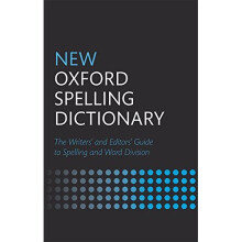 New Oxford Spelling Dictionary (New Oxford Dictionary)