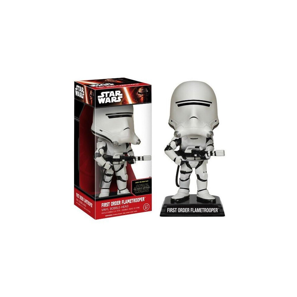 Star Wars- First Order Flametrooper Wacky Wobbler Bobble-Head