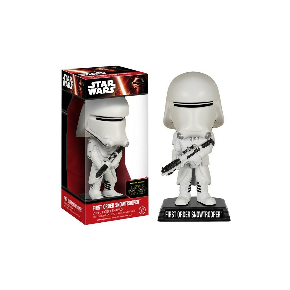Star Wars Episode 7 The Force Awakens - First Order Snowtrooper Wacky Wobbler Bobble Head