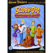 Scooby-Doo Where Are You! Vol 1 & 2 DVD Set - Classic Animated Mysteries, Collectible 2-Disc Collection