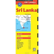 Sri Lanka Travel Map Third Edition (Periplus Travel Maps) (Periplus Travel Maps: Country Map)