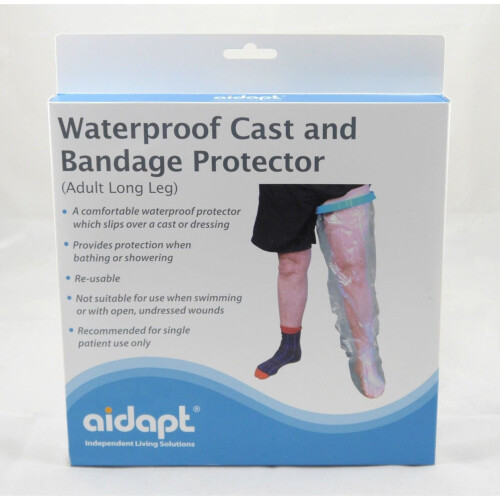 Aidapt Adult Long Leg Waterproof Cast and Bandage Protector