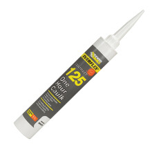 Everbuild Everflex 125 One Hour Caulk Sealant & Filler White 310ml