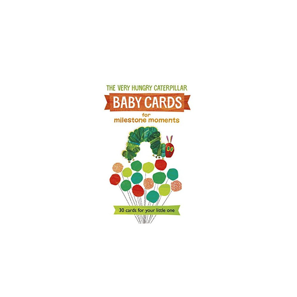Very Hungry Caterpillar Baby Cards for Milestone Moments