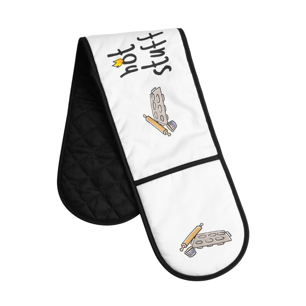 Premier Housewares Doodle Double Oven Glove