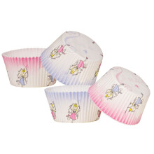 Fairy Design Large Cupcake Cases, 40 Pieces