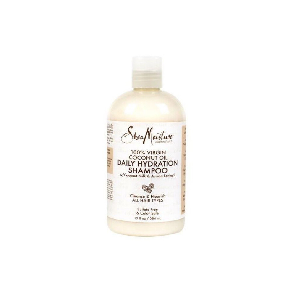 Shea Moisture 100% Virgin Coconut Oil Daily Hydration Shampoo 384ml