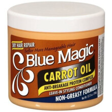Blue Magic gulrotolje uten å skylle ut stylingbalsam 390g