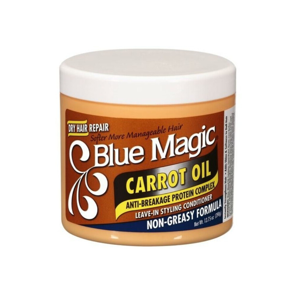 Blue Magic Carrot Oil Leave-In Styling Conditioner 390G