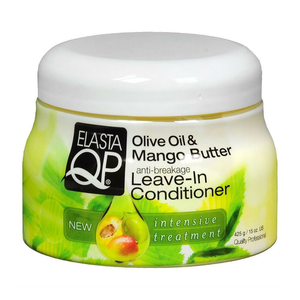 Elasta Qp Olive Oil & Mango Butter Anti-Breakage Leave-In Conditioner 425G
