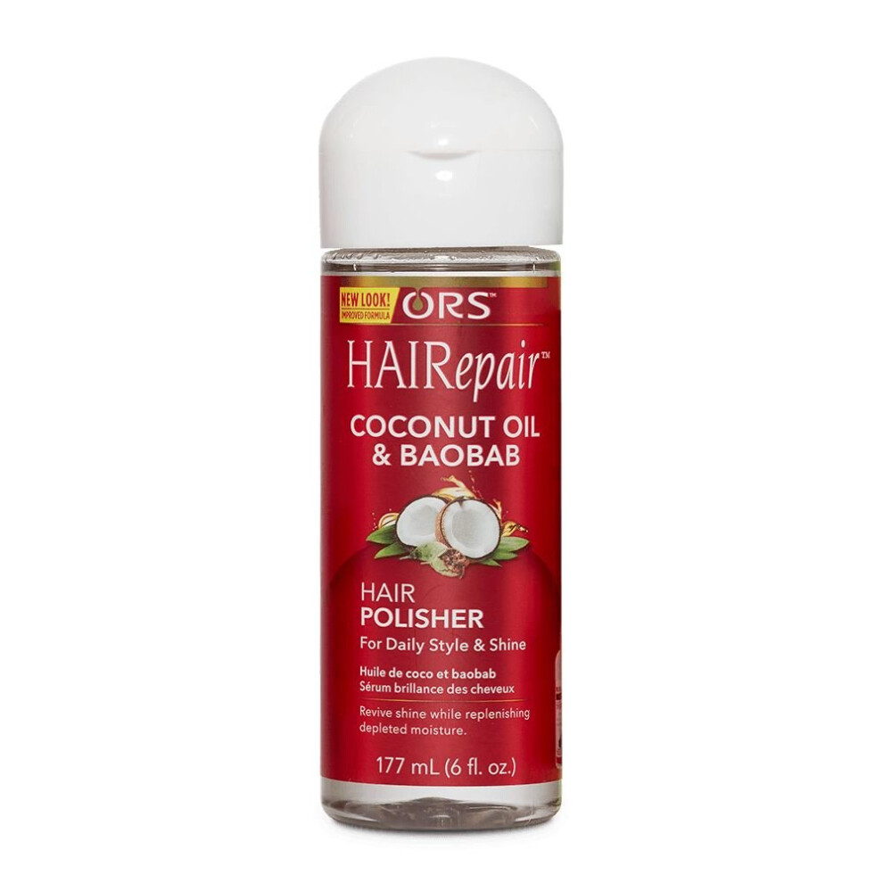 Organic Root Stimulator Ors Hairepair Coconut Oil & Baobab Hair Polisher 177Ml