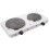 Lloytron E4202WH Kitchen Perfected Double Hotplate, 2500 W, White 1