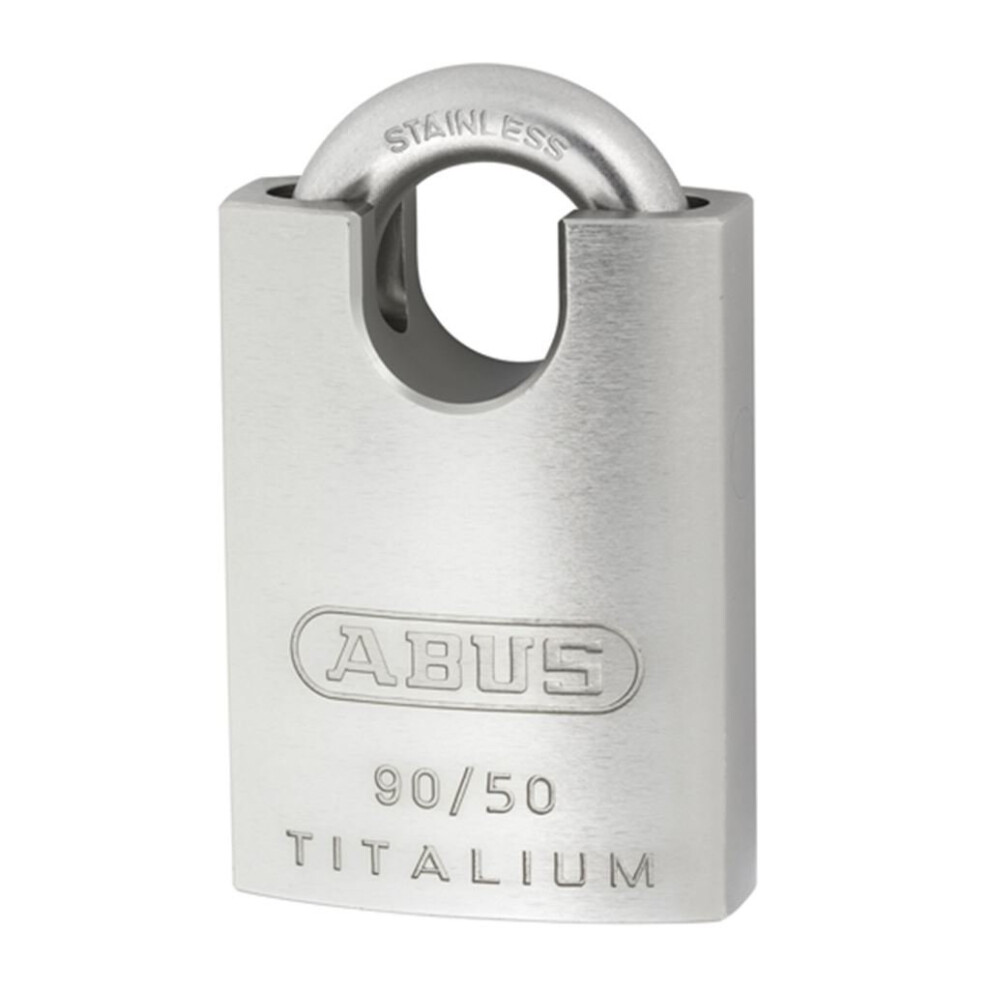 Padlock - Titalium - 50mm - Closed Shackle