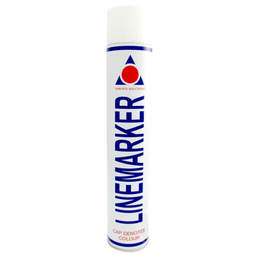 Aerosol Solutions Line Marking Paint - White - 750ml
