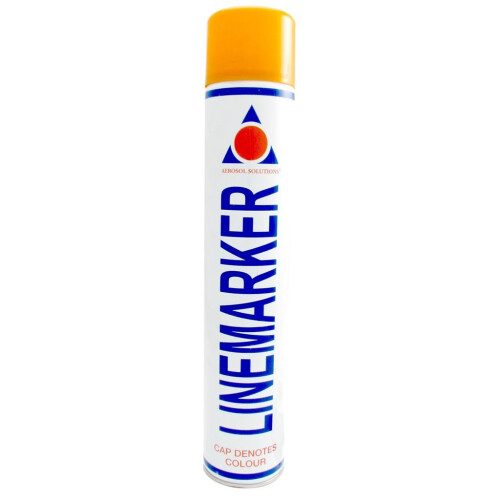 Aerosol Solutions Line Marking Paint - Orange - 750ml