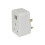 Plug through UK Mains Adaptor with Dual USB Ports 1