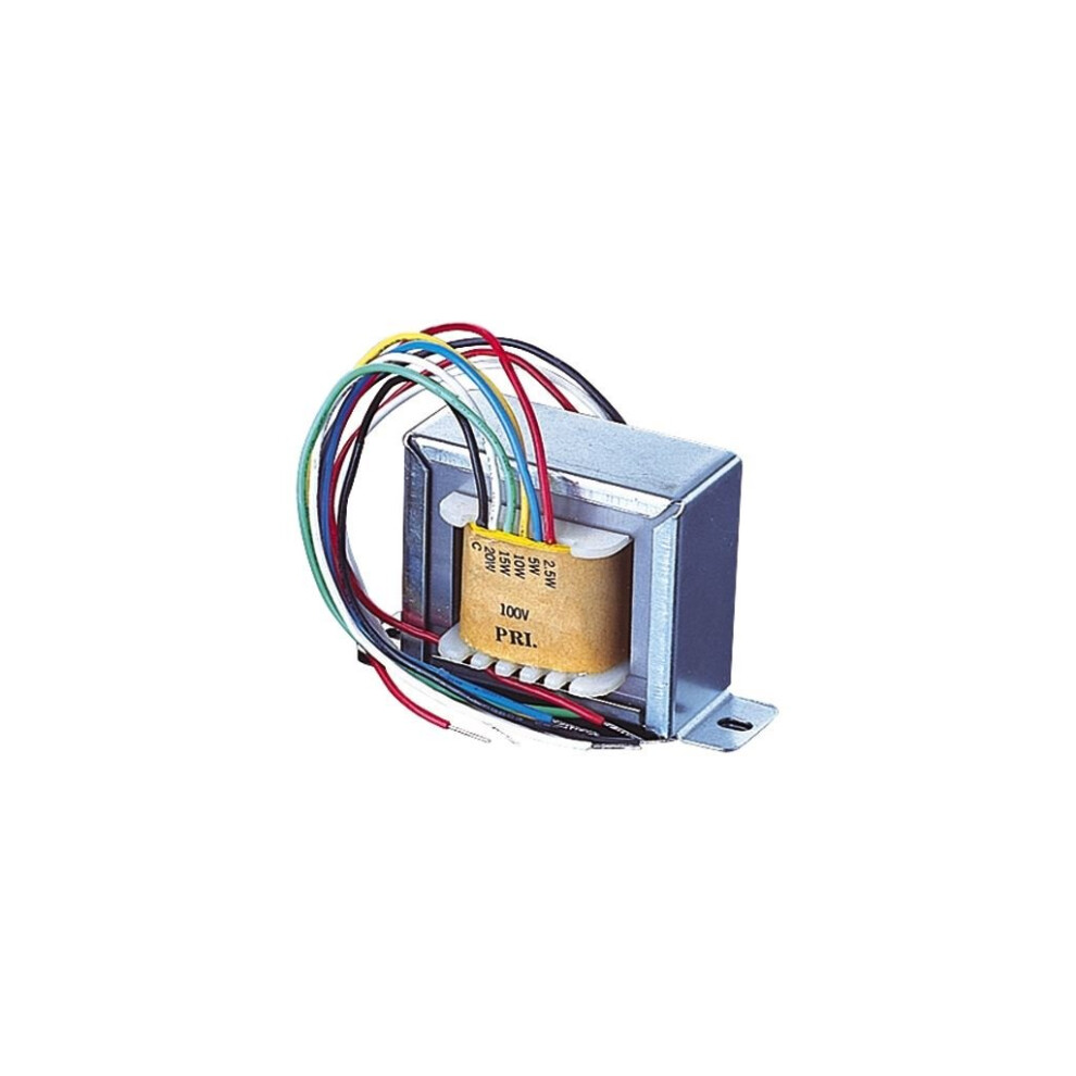 100V Line Transformer With 2.5, 5, 10W Tapings 5021196037095