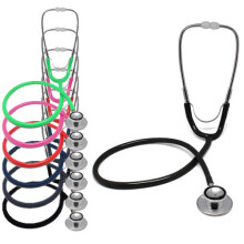 (Grey) Medical EMT Dual Head Stethoscope for Pro Nurse Doctor Vet  Student Health