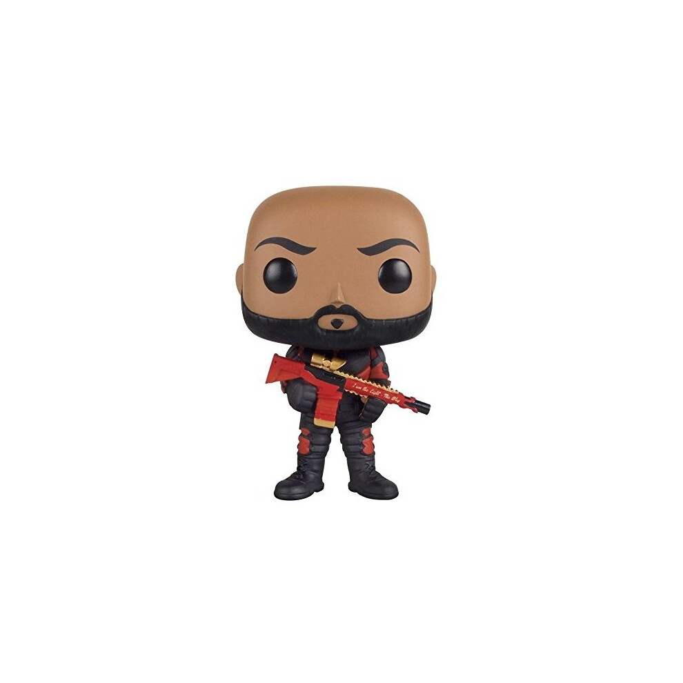 Funko POP Movies: Suicide Squad Action Figure, Deadshot (No Mask)