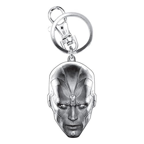 Marvel Marvel Avengers 2 Vision Head Pewter Key Ring Action Figure