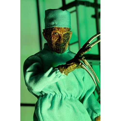 NECA NECA Nightmare On Elm Street 8"" bekleideter Chirurg Freddy Actionfigur