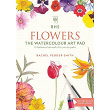 RHS Flowers The Watercolour Art Pad