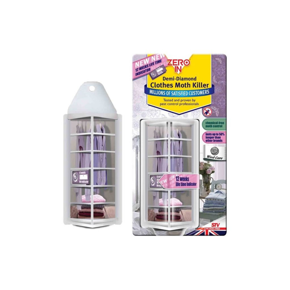 Zero In Demi-Diamond Clothes Moth Killer-ZER437