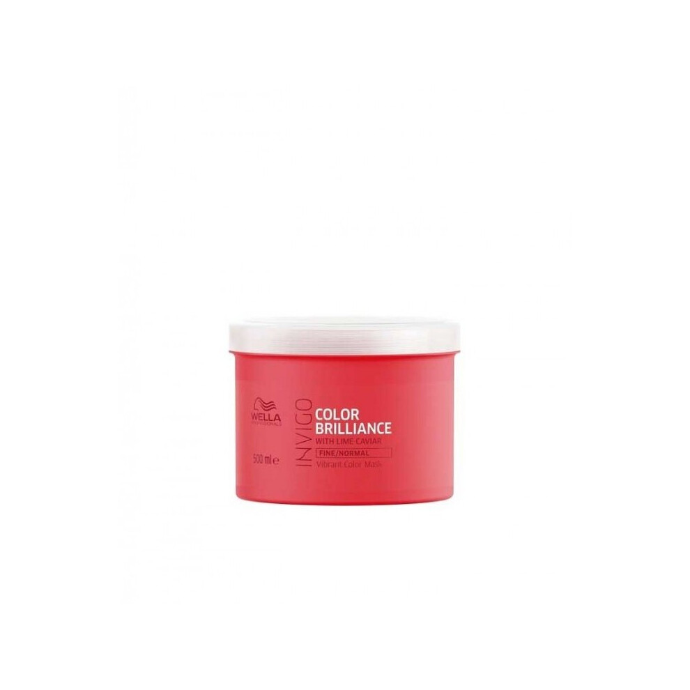 Wella Professionals Invigo Colour Brilliance Mask Fine 500Ml - Image 3