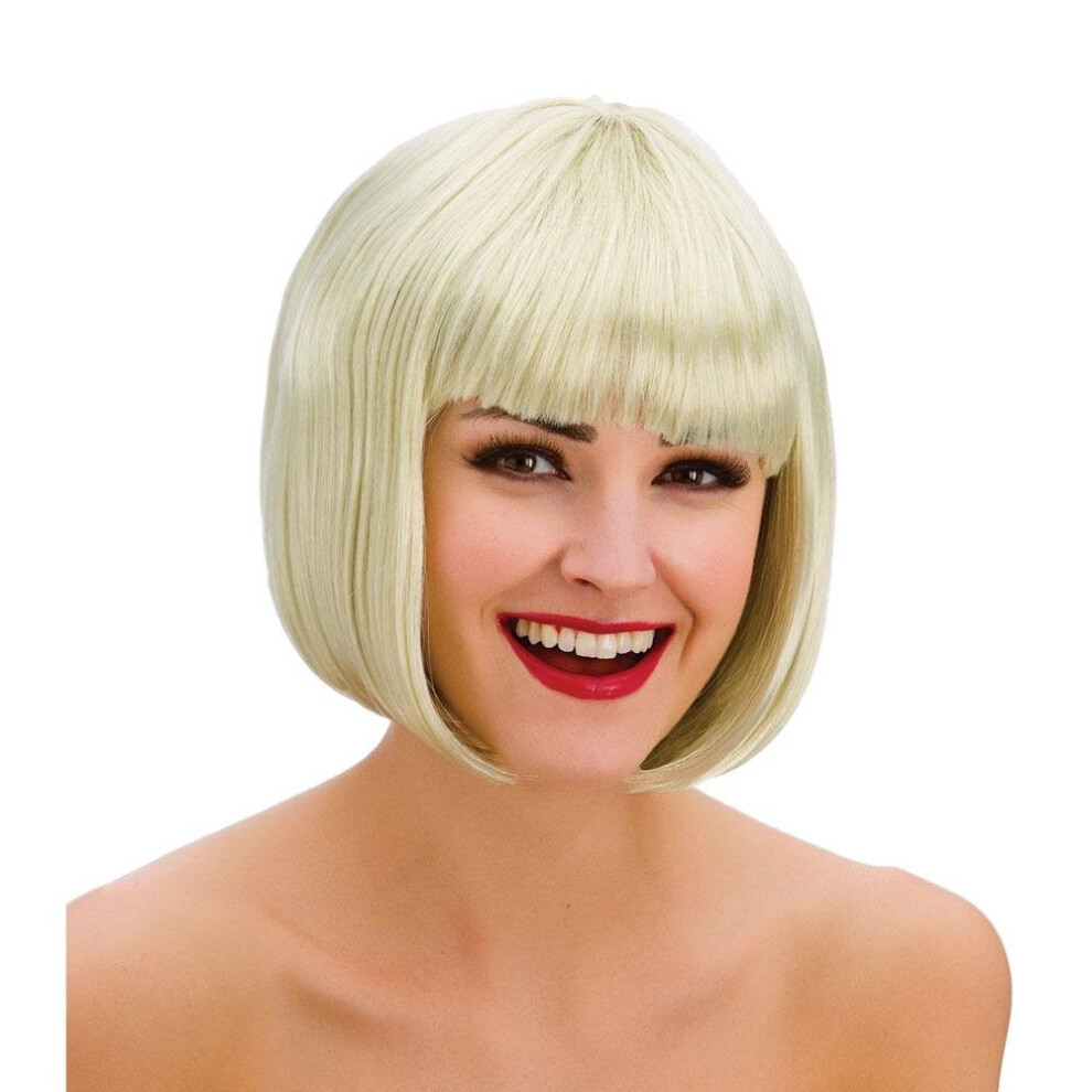 Wicked Costumes Unisex Yellow (Blonde) Diva Wig