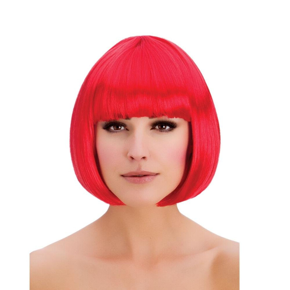 Wicked Costumes Unisex Red (Red) Diva Wig